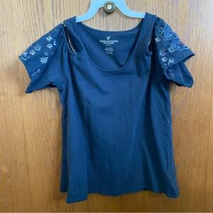 American Eagle Blue T-shirt